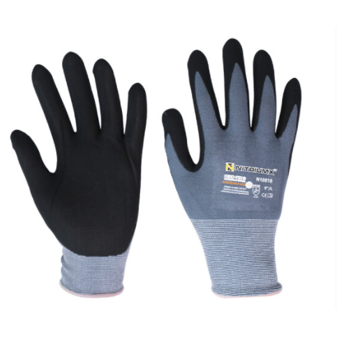 High-Dexterity Foam Nitrile PU Coated Gloves – Breathable & OEKO-TEX® Certified