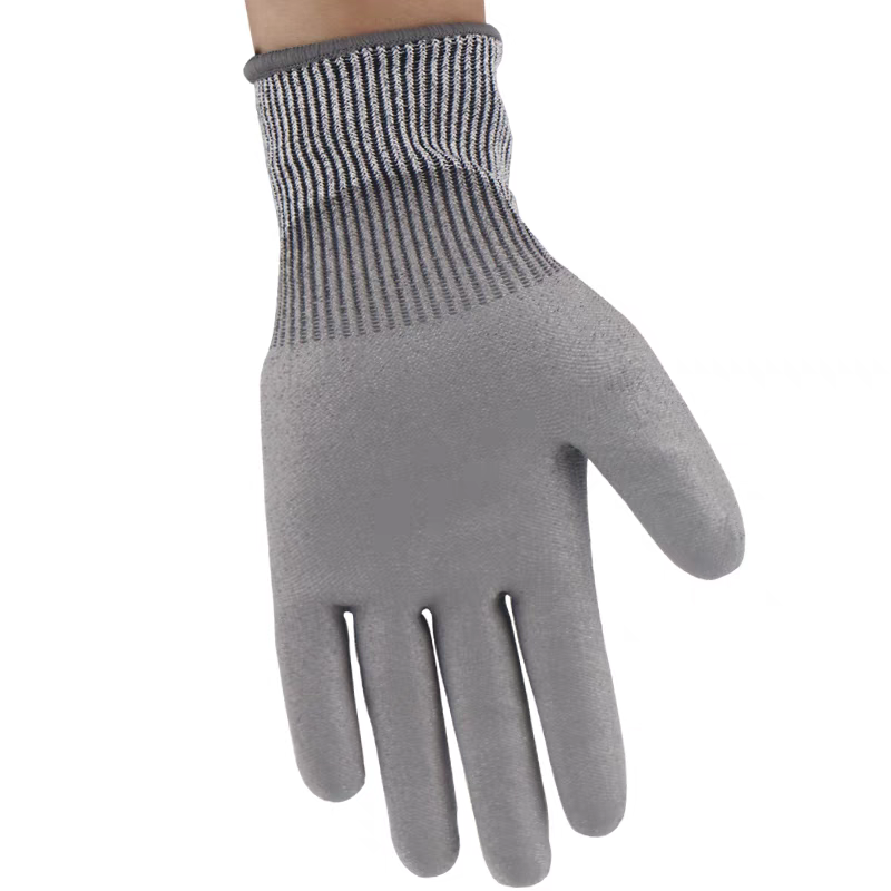 BladeX5® Level 5 Cut Resistant Gloves – PU Coated for Superior Grip and Durability