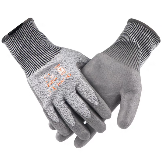 BladeX5® Level 5 Cut Resistant Gloves – PU Coated for Superior Grip and Durability